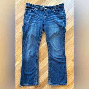 BKE Jeans Payton Straight Mid Rise Bootcut Women’s 34x29.5 Medium Wash Stretch